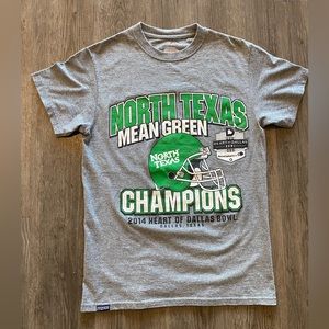 UNT Mean Green Eagles Football Champions Short Sleeve Shirt 2014